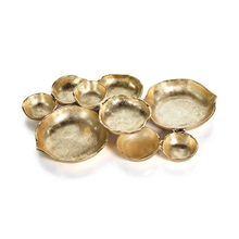 Load image into Gallery viewer, Cluster of Serving Bowls, Gold