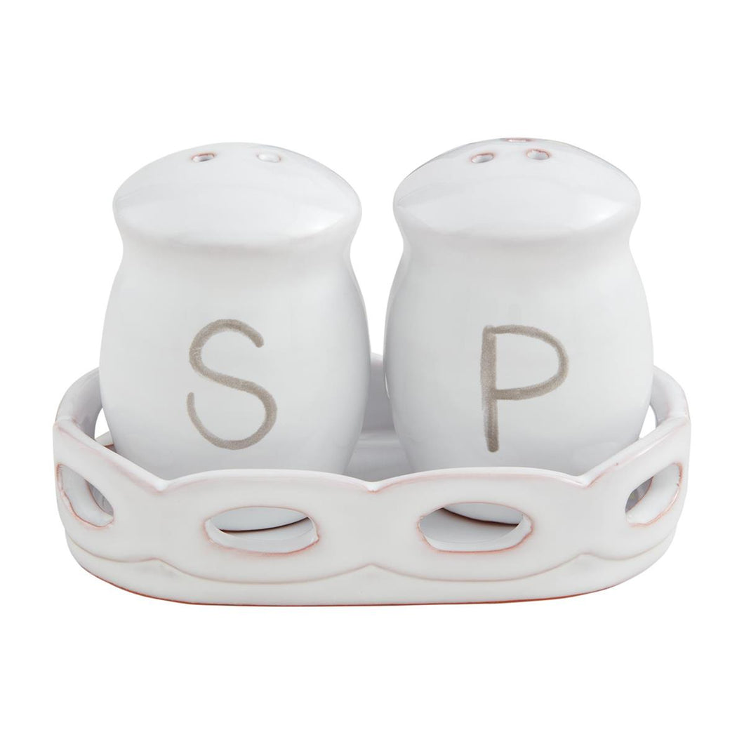 3 piece set Salt and Pepper Shakers