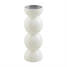 Load image into Gallery viewer, White Laquer Candlestick Set
