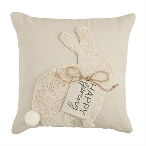 Tufted Bunny Pillow