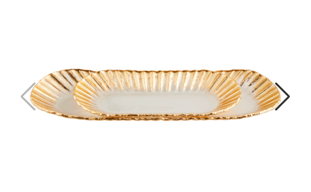 Gold Edge Tray