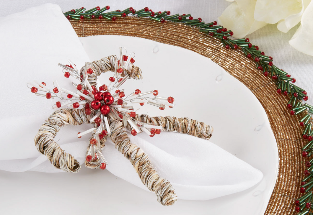 Candy Cane Napkin Rings