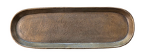 Load image into Gallery viewer, Cast Aluminum Tray, Antique Finish
