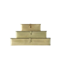 Load image into Gallery viewer, Brass Box, med
