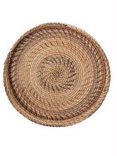Load image into Gallery viewer, Woven Basket Tray w/Handles

