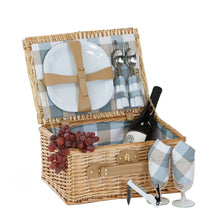 Load image into Gallery viewer, Willow Picnic Basket
