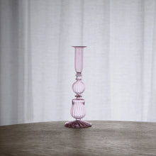 Load image into Gallery viewer, Sophia Glass Candlestick
