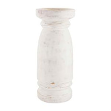Load image into Gallery viewer, White Washed Candlestick
