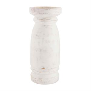 White Washed Candlestick
