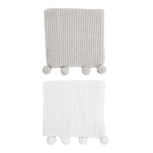 Load image into Gallery viewer, Chenille Pom Blanket
