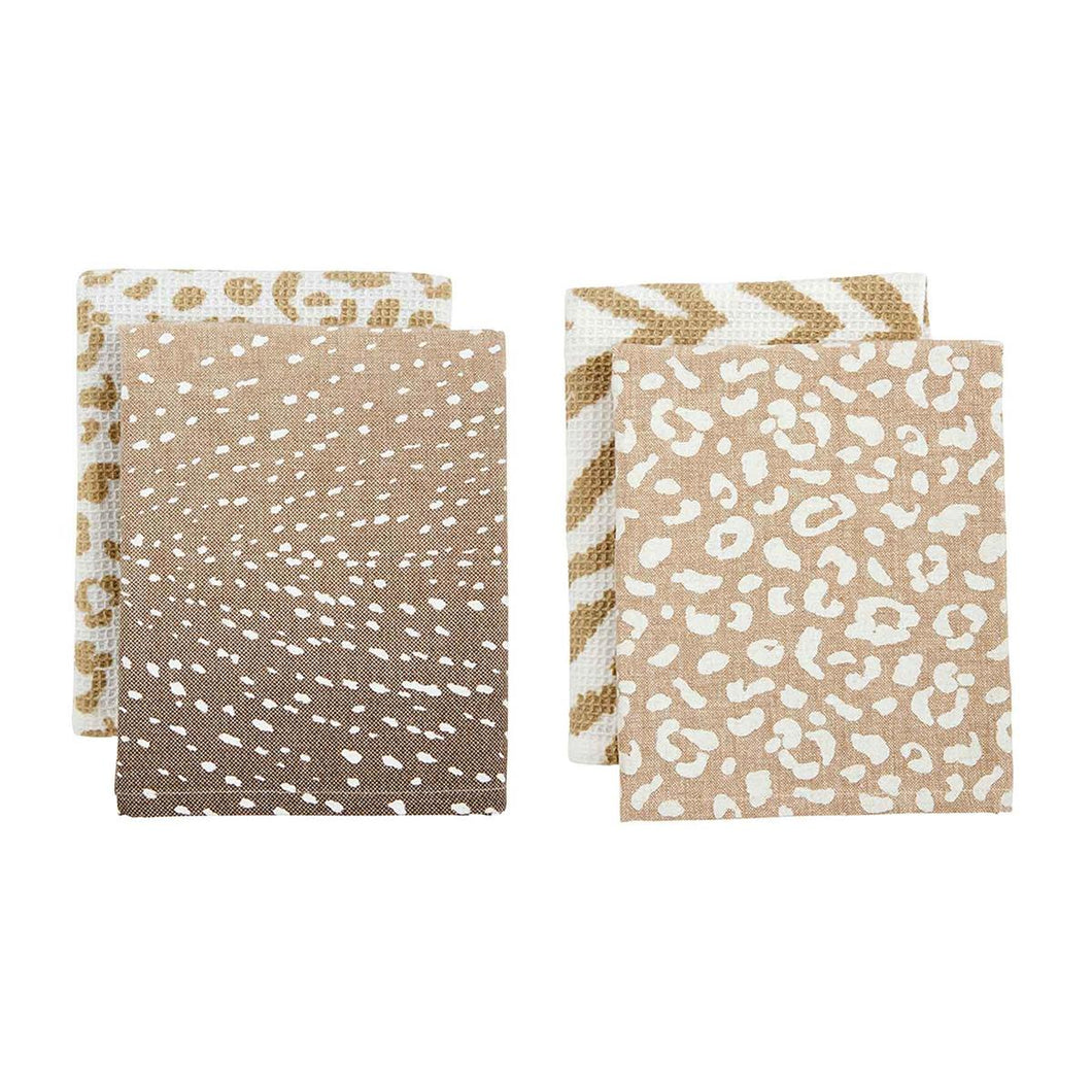 Animal Print Towel Set