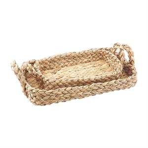 Water Hyacinth Tray Basket