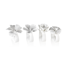 Load image into Gallery viewer, Bone China Flower Napkin Rings

