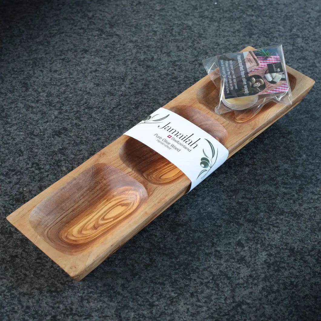 Olive Wood Snack Board