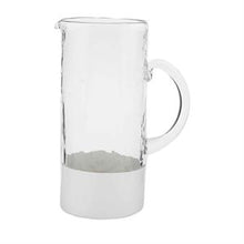 Load image into Gallery viewer, Hammered Glass Pitcher
