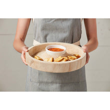 Load image into Gallery viewer, Paulownia Chip and Ceramic Dip Bowl
