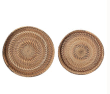 Load image into Gallery viewer, Woven Basket Tray w/Handles
