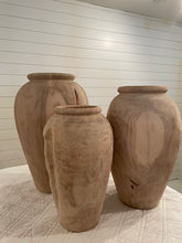 Load image into Gallery viewer, Teak Urn Vase
