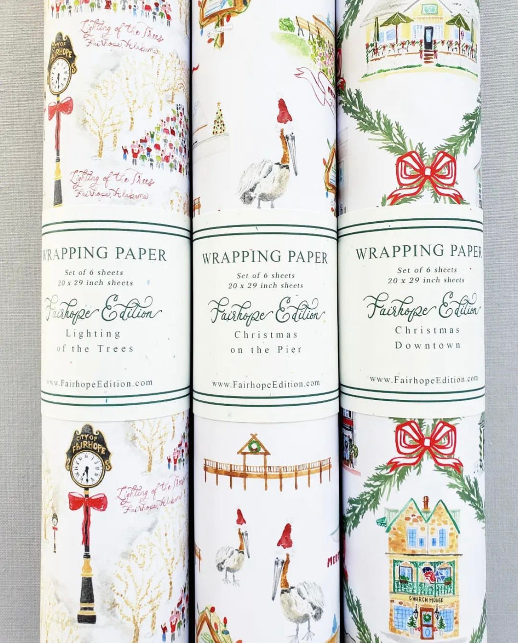 Fairhope Wrapping Paper & Notecards