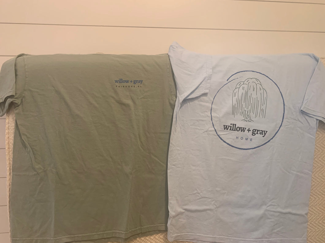 W + G T-shirts, screen print