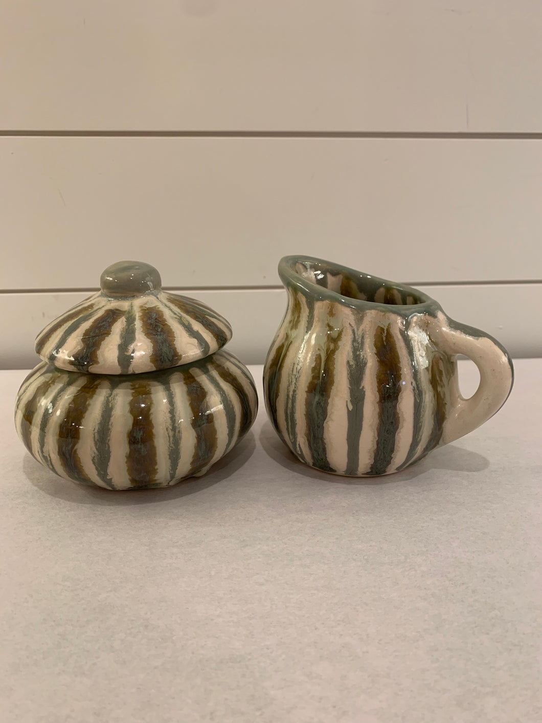 Grey Goose Creamer & Sugar Set