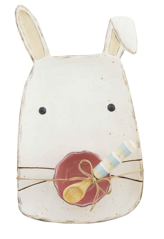 Bunny Chip & Dip Tray