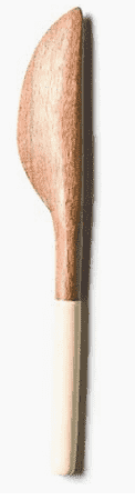 Fundamental Wood Slim Appetizer Spreader