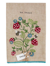Load image into Gallery viewer, FRUIT EMBROIDERED TOWEL
