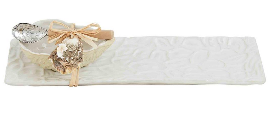 Oyster Tray & Dip Set