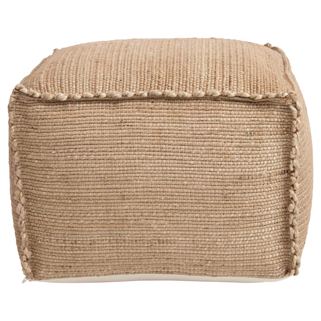 Jute Pouf