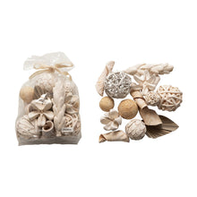 Load image into Gallery viewer, Assorted Size Dried Plant Mix, Whitewash Finish
