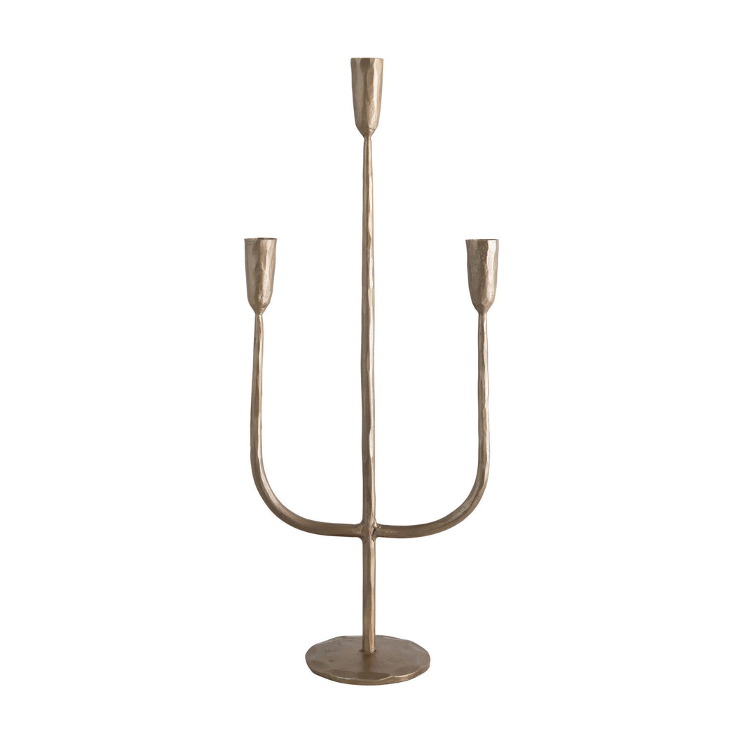 Antique Brass Taper Holder