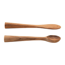 Load image into Gallery viewer, 12&quot;H Acacia Wood Standing Spatula or Spoon
