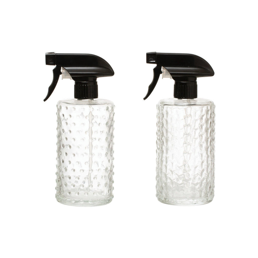 Glass Soap Dispenser & Spray Bottle