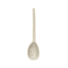 Load image into Gallery viewer, Stoneware Strainer Spoon
