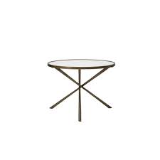 Iron & Marble Tripod Table