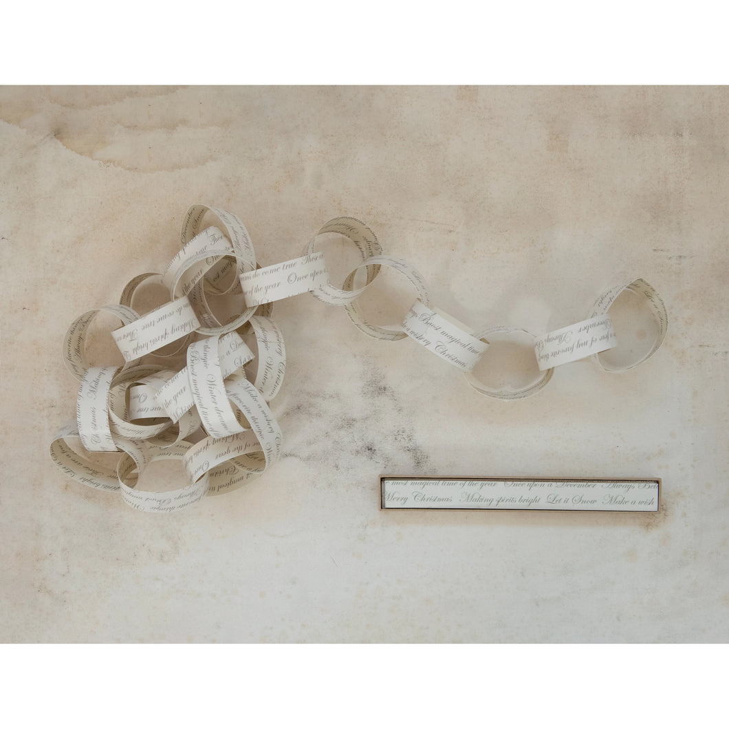 Paper Link Garland Kit