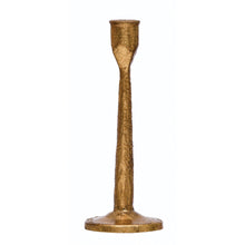 Load image into Gallery viewer, Gold Cast Iron Taper Holder
